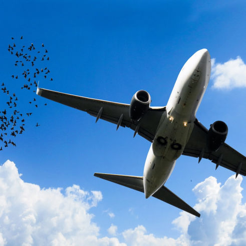 Flughafen Birdstrike Vogelabwehr BirdAlert